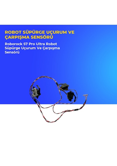 Roborock S7 Pro Ultra Robot Süpürge Uçurum Ve Çarpışma Sensörü