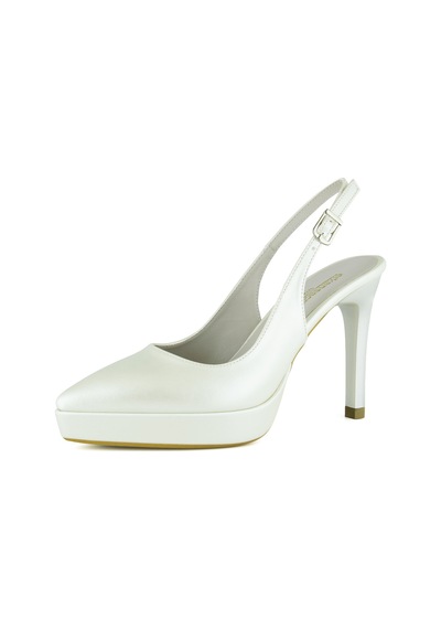 Erkan Saçmacı Scarlett Slingback İnci Beyazı Vegan Sivri Burun Arkası Açık İnce Platform Topuklu Gelin Ayakkabısı Sedef Erkan Saçmacı Scarlett Slingback İnci Beyazı Vegan Sivri Burun Arkası Açık İnce Platform Topuklu Gelin Ayakkabısı Sedef