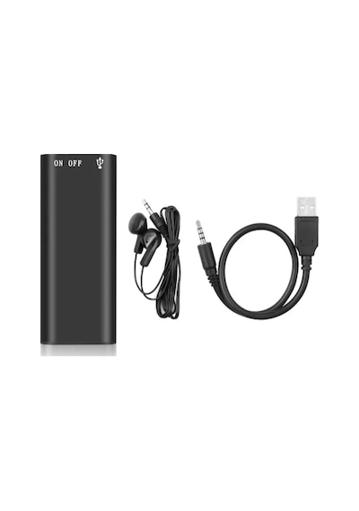 Ses Kayıt Cihazı 48 Saat Kesintisiz Kayıt 16gb Hafıza Usb Flash