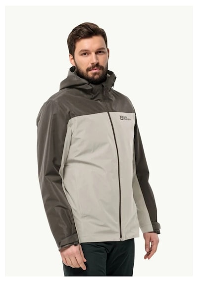 Jack Wolfskin 1115311 A0029 Taubenberg 3ını Jkt M Erkek Outdoor Ceketi Bej Bej