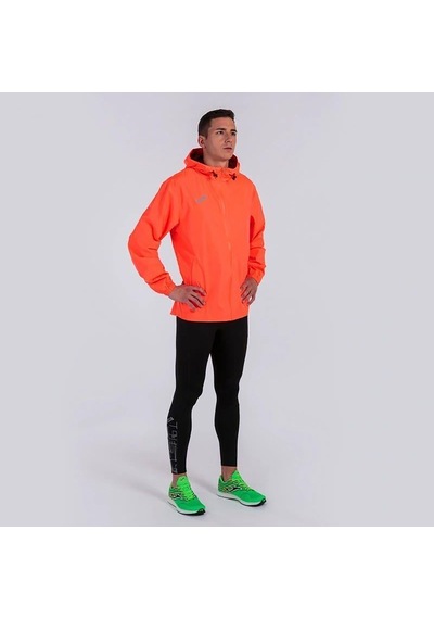Mercan Joma Erkek Performans Koşu - Yürüyüş Yağmurluk Elite Raincoat Fluor Coral 102235.040 Mercan