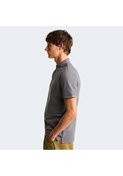 The North Face Premium Slim Erkek Polo T-shirt Nf0a8c1n0uz1 Gri