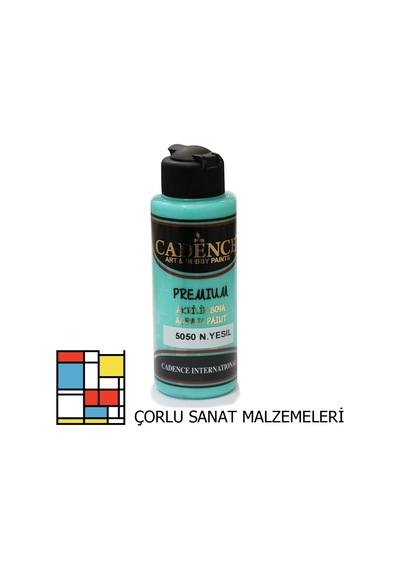 Premıum Akrilik Boya 5050 N. Yeşil 120Ml