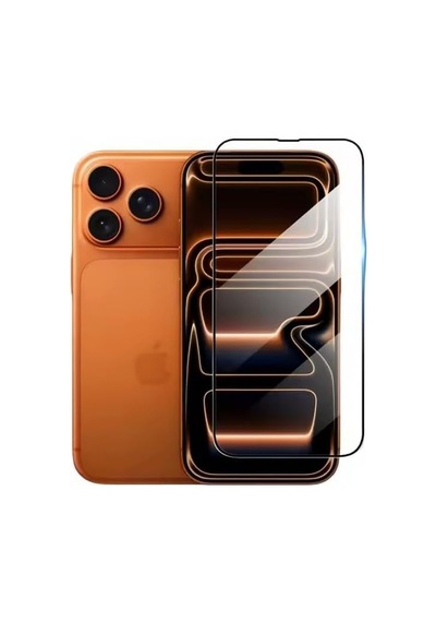 Apple İphone 17 Pro İle Uyumlu Temperli Sert Cam Antistatic Cam Ekran Koruyucu