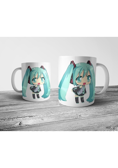Hatsune Miku Kupa Bardak Model 10 Çok Renkli