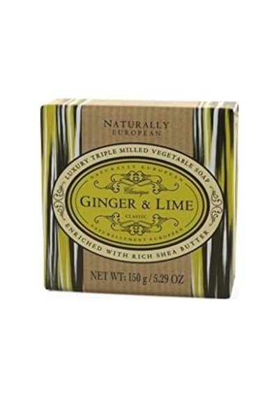 Naturally European Sabun Ginger & Lime 150 Gr