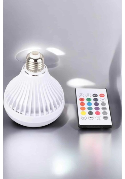 Mey İthalat Kablosuz Bluetooth Hoparlör Led Lamba