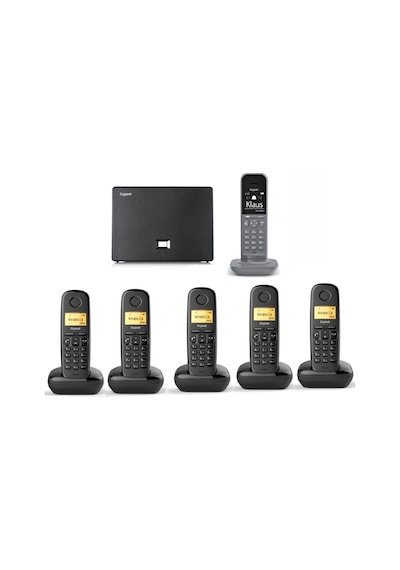 Gigaset CL390 Analog IP 6 Dahili Telsiz Kablosuz Telefon Santrali