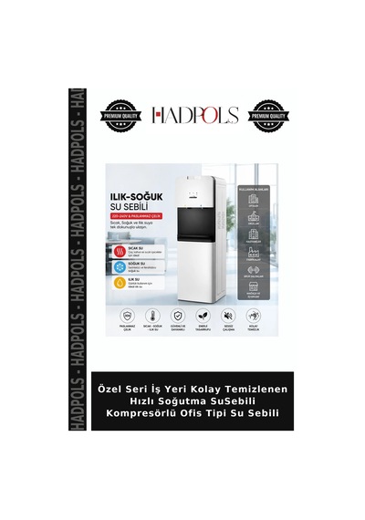Özel Seri İş Yeri Kolay Temizlenen Hızlı Soğutma Susebili Kompresörlü Ofis Tipi Su Sebili