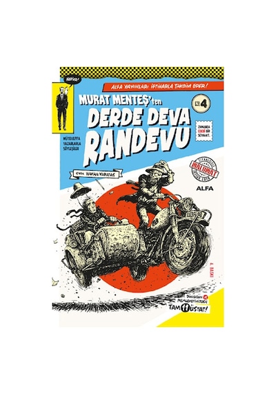 Derde Deva Randevu No- 4 + The Girl With The Gun + Fink Ciltli + Okuma Sticker'ları