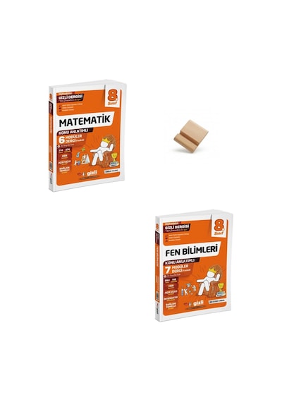 Gizli Lgs 2027 8. Sınıf Matematik Ve Fen Bilimleri Konu Anlatımlı Modüler Dergi + Telefon Standı