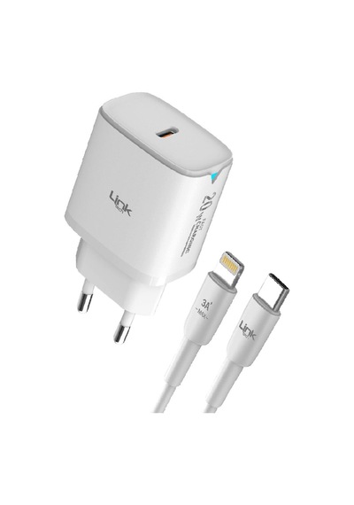 Linktech C308 20 W PD Type-c To Lightning Kablolu Şarj Aleti Set