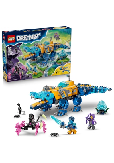 LEGO® DREAMZzz™ Timsah Denizaltı 71512 – 8 Yaş ve Üzeri Çocuklar için Minifigür İçeren Yaratıcı Oyuncak Yapım Seti (1107 Parça)