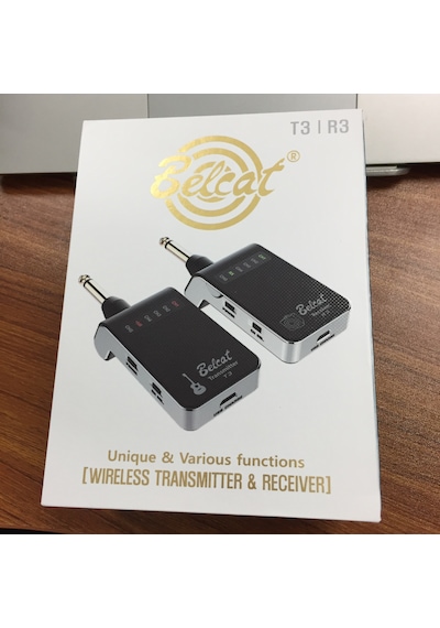 Belcat T3 R3 Uhf Dijital Kablosuz Enstrüman Alıcı-Verici Sistem