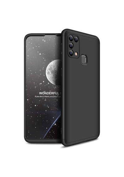 Samsung Galaxy Uyumlu M31 Kılıf 360 Tam Koruma Ön Ve Arka Sert Mika Kapak Ays Gkk Kapak