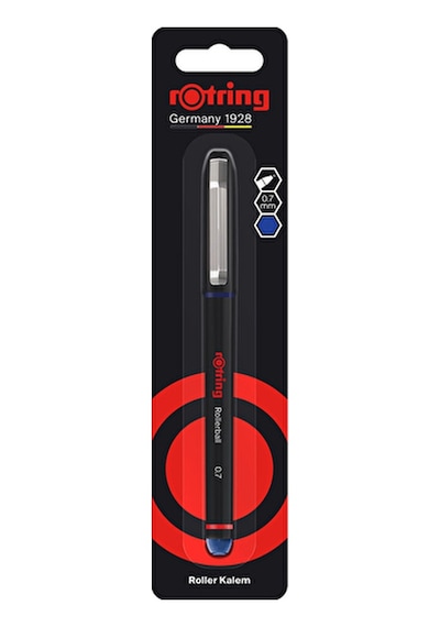 3 Adet Rotring Roller Kalem Mavi 0.7mm