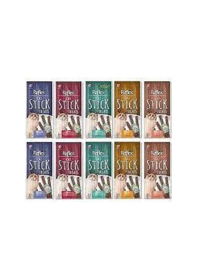 Reflex Stick Kedi Ödülü 3x5 Gr 10 Paket Kedi Ödül Çubuğu Maması