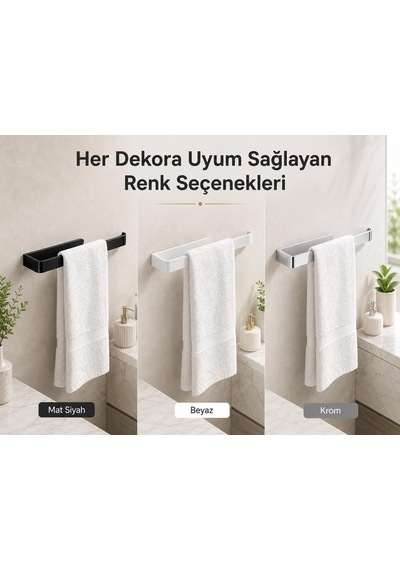 Lexroo Lamalı Siyah Yapışkanlı Lüks Tasarım Solo Peçetelik, Metal Havluluk