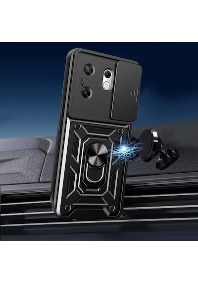 Infinix Zero 30 4g Kılıf Pars Lens Ring Tam Korumalı Arka Kapak