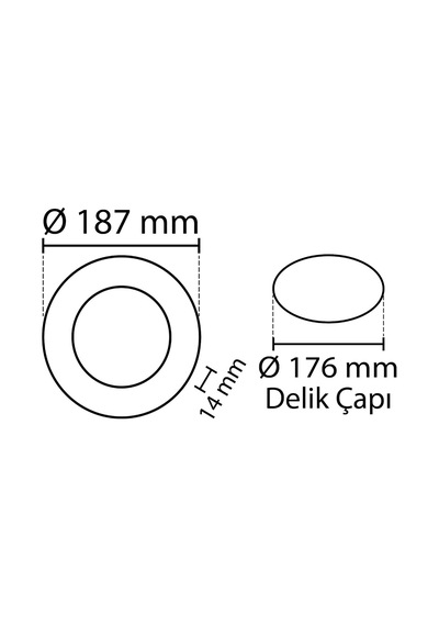 15w/6500k Slim Panel Led Armatür Beyaz Diğer