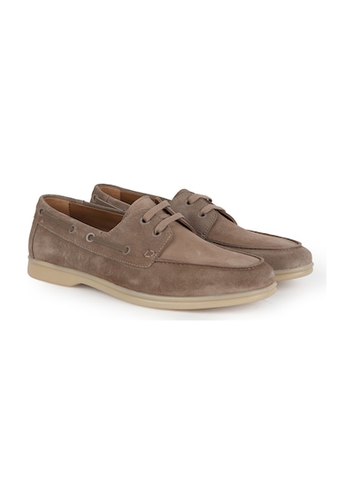 Libero Erkek Casual Ayakkabı Hakiki Süet Deri Tekne Ayakkabısı Bağcıklı Loafer Esnek Termo Taban L6035 Vizon Libero Erkek Casual Ayakkabı Hakiki Süet Deri Tekne Ayakkabısı Bağcıklı Loafer Esnek Termo Taban L6035 Vizon