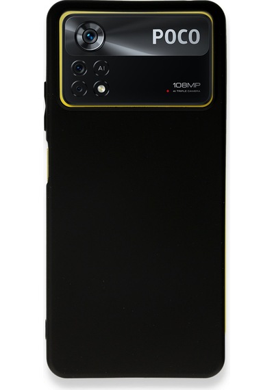 Xiaomi Poco X4 Pro 5G Kılıf First Yumuşak Dokulu Silikon Kılıf