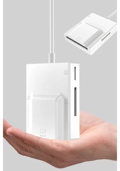 4'ü 1 Arada Usb-c/type-c Çok Fonksiyonlu Kart Okuyucu Tak Çalıştır Çoklu Kart Okuyucu Yeni Nesil