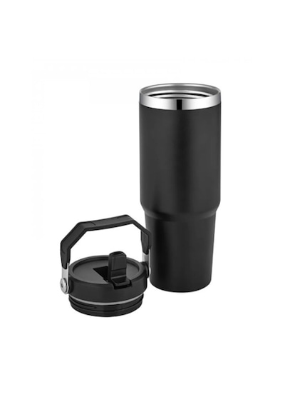 Iceflow Flip Straw Tumbler Pipetli Termos Çift Katmanlı Paslanmaz