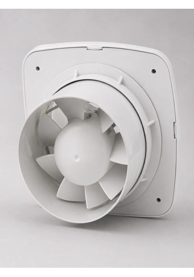 Dekoratif Havalandırma Aspiratörü 120 Mm 180 M³/h Duvar Ve Tavan Montajlı