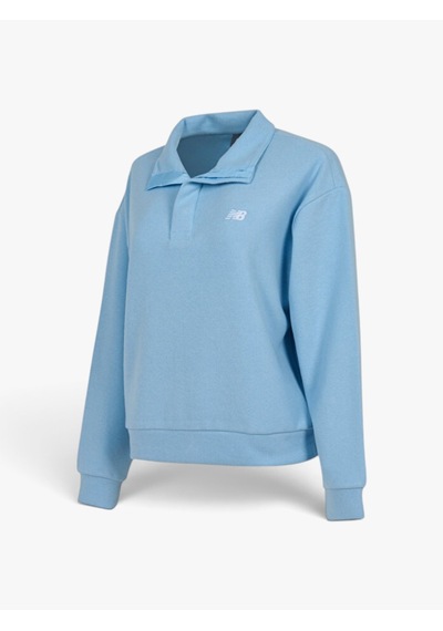 New Balance Nb Lıfestyle Women Crewneck Kadın Yeşil Sweatshirt - Wnc3640