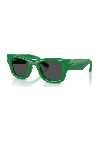 Ray-ban Rb 4940 683487 50 Wayfarer Puffer Unisex Kare Yeşil Kemik Güneş Gözlüğü Yeşil