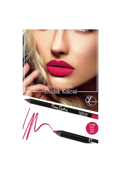 Pierre Cardin Lipliner Suya Dayanıklı Dudak Kalemi  11103
