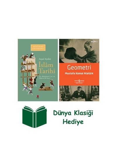 Sosyal Açıdan İslâm Tarihi + Geometri + Dünya Klasiği Hediye