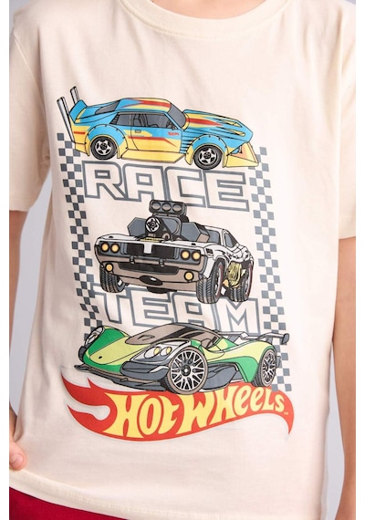 Defacto Hot Wheels 2li Takım Erkek Çocuk H4114a826hser98 Ekru-er98