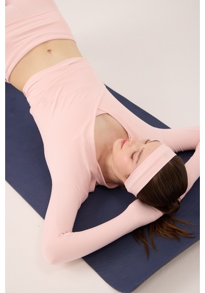Holly Lolly Bağlamalı Crop Kesim Ellen Bolero Pembe