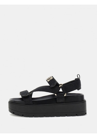 Guess Fetta Kadın Siyah Sandalet Fljfttfal03-black Siyah