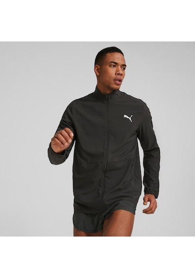 Puma Run Favourıte Erkek Dokuma Koşu Ceketi 523155 01 Siyah
