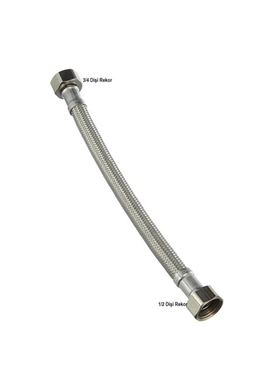 30 Cm 3/4 1/2 Rekorlu Flex Bağlantı Hortumu 3-4 1-2 Diğer