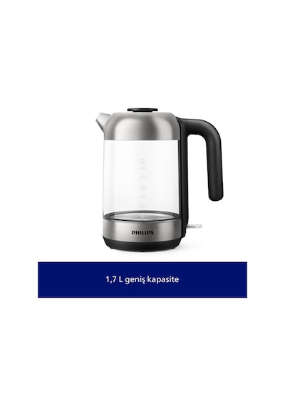 Philips HD9339/80 1700 ML Cam Su Isıtıcı Kettle