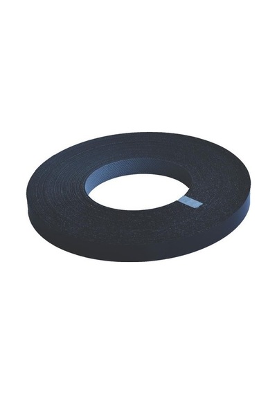 Nsp Kenar Bandı Tutkalsız Pvc 2Mm 22Mm 150Mt Parlak Siyah