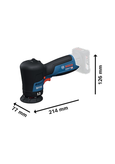 Bosch GPX 12V-77 Köşeli Solo Polisaj Makinesi Bosch GPX 12V-77 Köşeli Solo Polisaj Makinesi