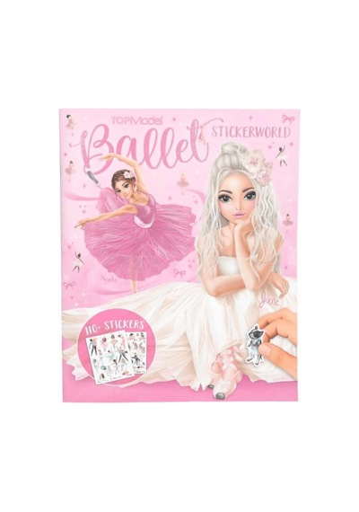 Topmodel Stickerworld Ballet Çok Renkli