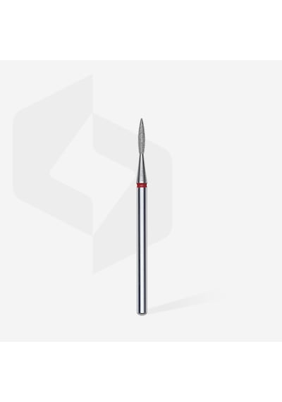 Staleks Elmas Manikür Freze Ucu Sivri Uçlu Ateş Model Kırmızı 016 Fa11r016-8