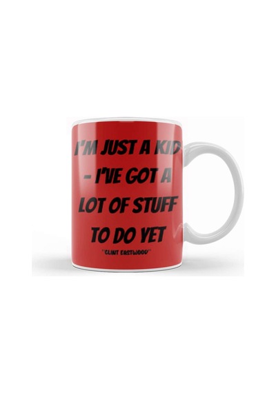 Clint Eastwood Quotes Gift Vintage Retro Rainbow Style Kupa Bardak Porselen No11228 Karışık