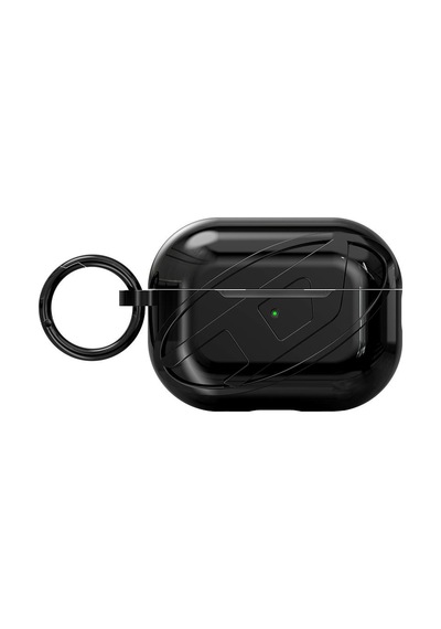 Diesel Apple AirPods Uyumlu Pro / Pro 2 İçin Parlak Kılıf - Siyah