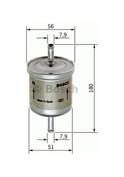 BOSCH 450905939 BENZİN FİLTRESİ FOCUS 98-04 TRANSIT CONNECT  02-