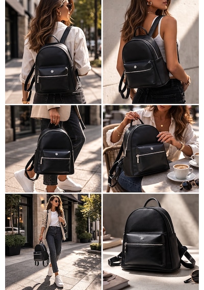 Us Polo Assn Us25589 Siyah Uspolo Assn Çapraz Kadın Sırt Çanta