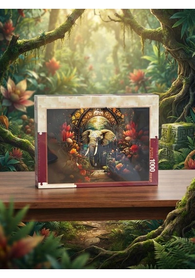 Evinizin Duvarına Sanat Katın: Art Puzzle Fil Serisi İle Dekorasyonu Tamamlayın
