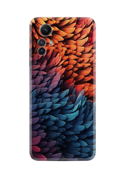 Xiaomi Redmi Note 12s Kılıf Boutique Baskılı Resimli Yapraklar Pcode -090