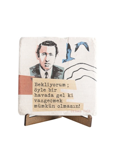 Orhan Veli Traverten Pano